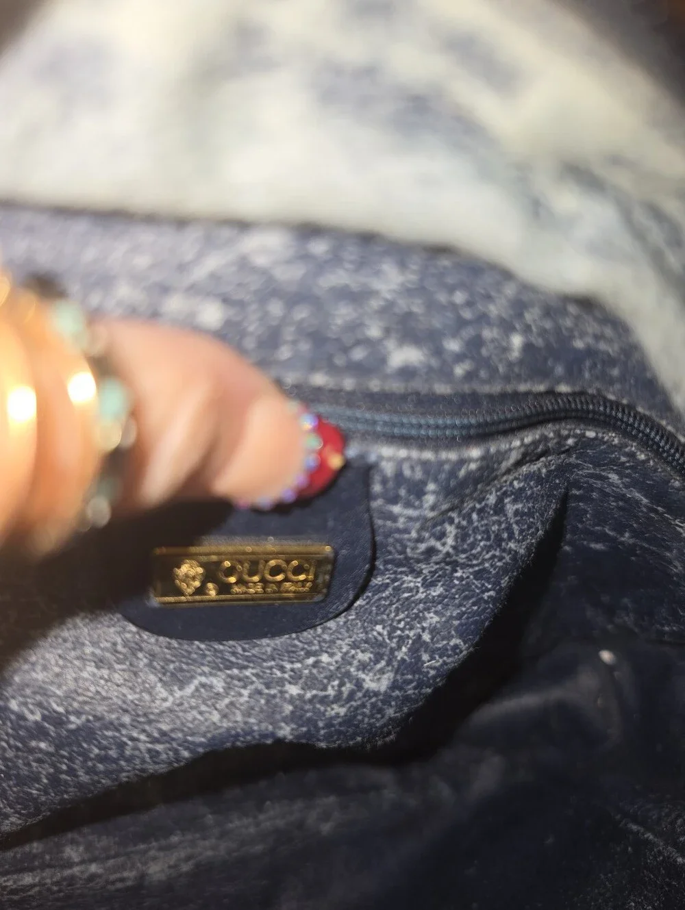 Vintage Gucci Micro GG Supreme Crossbody Camera Bag
